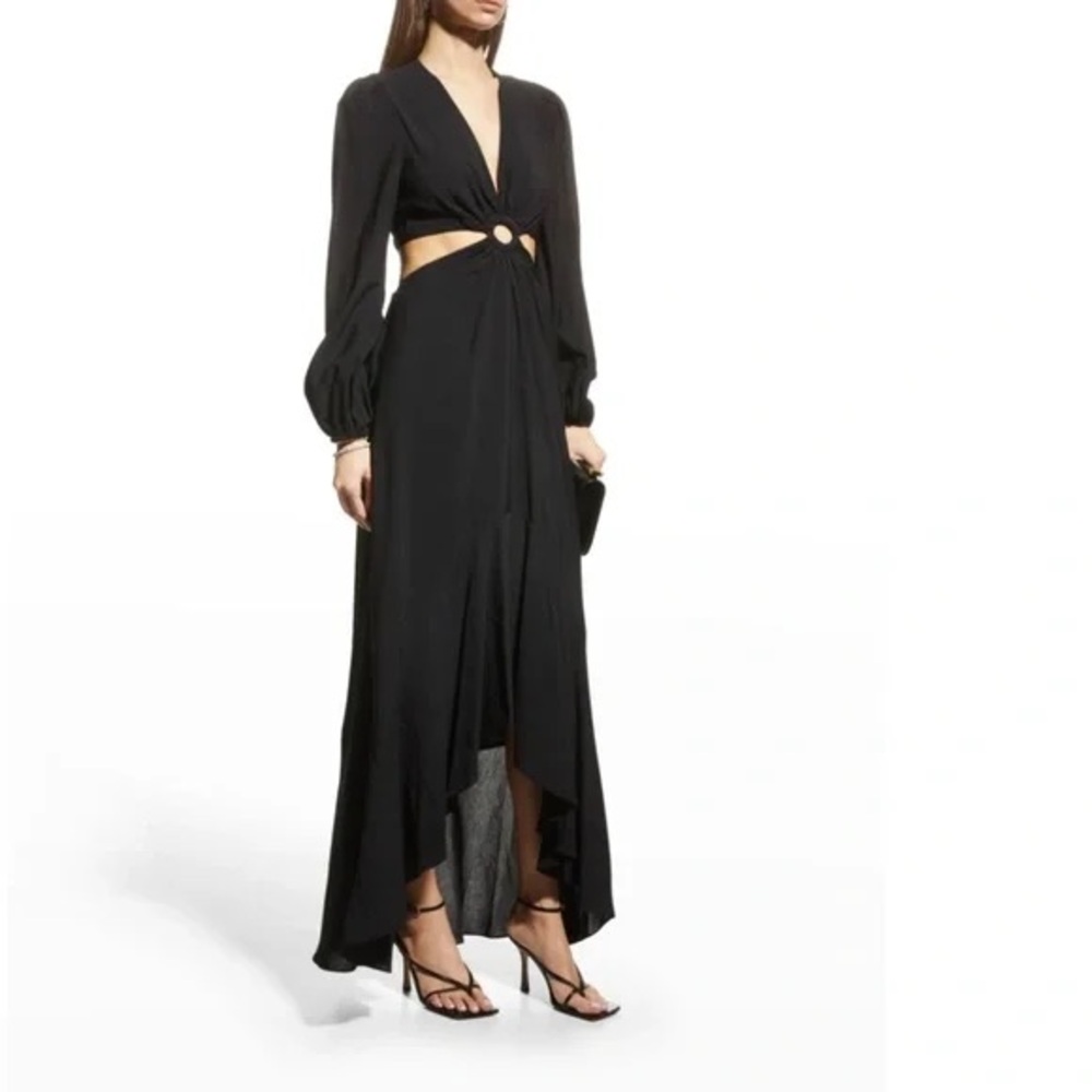 Blush Black Long Sleeve Dress